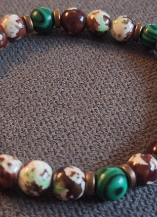 Bracelet en perles et en pierres, brand: Pierre, condition: New without tags, €3.00, €3.85 includes Buyer Protection