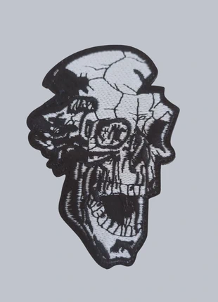 Écusson Brodé Skull Aviateur Système Scratch 9/6Cm, condition: Very good, €7.00, €8.05 includes Buyer Protection