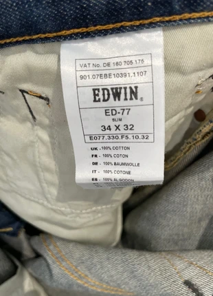 Denim Edwin, marke: Edwin, zustand: Sehr gut, größe: W34 | DE 50, 30,00 €, 32,20 € inklusive Vinted-Käuferschutz