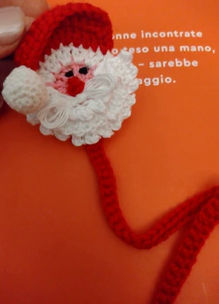 Segnalibro babbo natale, marque: Mano, état: Neuf sans étiquette, taille: XXL, 5,00 €, 5,95 € Protection acheteurs incluse