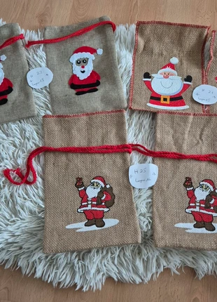 Lot de 6 sacs de Noël pour les cadeaux, état: Très bon état, 5,00 €, 5,95 € Protection acheteurs incluse