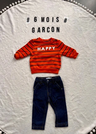 Ensemble tenue garçon 6 mois, marke: Primark, zustand: Sehr gut, größe: 6-9 Monate / 68, 2,00 €, 2,80 € inklusive Vinted-Käuferschutz