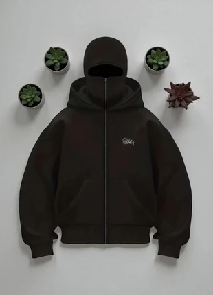 Zip y2k Noir à Capuche et Cagoule, taille M, marque: y2k, état: Neuf avec étiquette, taille: M, 25,00 €, 26,95 € Protection acheteurs incluse