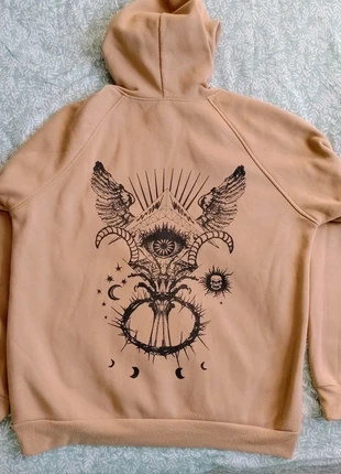 Sweat beige Shein motif mystique dos, brand: Shein, condizioni: Ottime, taglia: L, €5.00, €5.95 include la Protezione acquisti