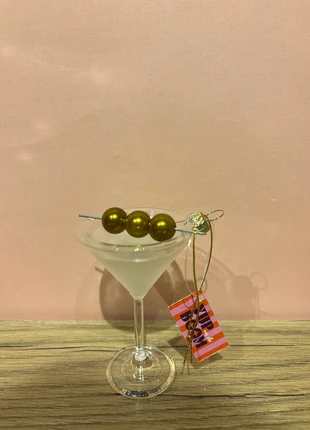 Kerstbal/ornament cocktail glas, marque: yup in de boom, état: Neuf avec étiquette, 15,99 €, 17,49 € Protection acheteurs incluse