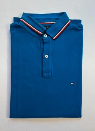 Polo tommy Hilfiger organic cotton slim fit homme taille L logo brodé, marca: Tommy Hilfiger, estado: Muy bueno, tamaño: L, 15,00 €, 16,45 € Protección al comprador incluida