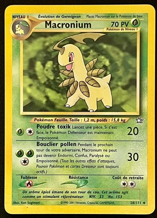 Carte Pokémon Macronium 28/111 - Wizards Neo Genesis 2001, marque: Pokémon, état: Bon état, 6,60 €, 7,63 € Protection acheteurs incluse