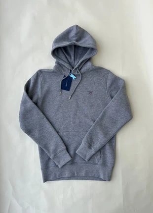 Gant Hoodie Grey Embroidered Logo S, merk: GANT, staat: Nieuw met prijskaartje, maat: S, € 54,99, € 58,44 inclusief Kopersbescherming