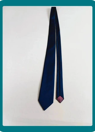 A805 - Gravata em Tons de Azul, St. Gallen, Muito Bom Estado | Men's Blue Vintage Polyester Tie, marca: St. Gallen, estado: Muito bom, €14.00, €15.40 inclui Proteção do Comprador