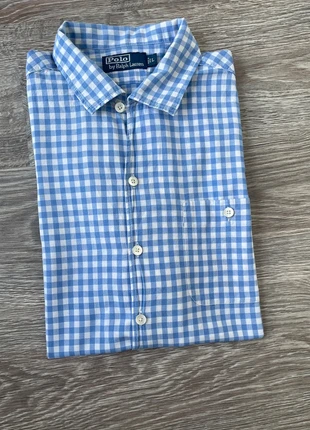 Chemise homme Ralph Lauren à carreau bleu et blanc taille L, marca: Ralph Lauren, estado: Bueno, tamaño: L, 15,00 €, 16,45 € Protección al comprador incluida