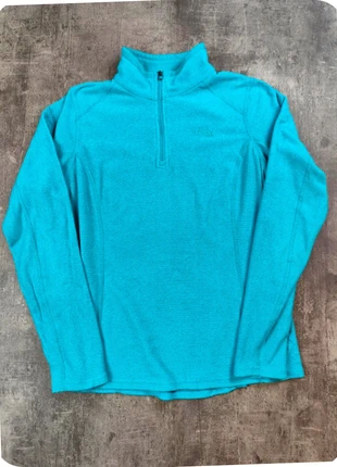 polaire bleu turquoise the north face polartec taille M femme 1/4 zip -32-, brand: The North Face, condition: Very good, size: M / 38 / 10, €25.00, €26.95 includes Buyer Protection Pro