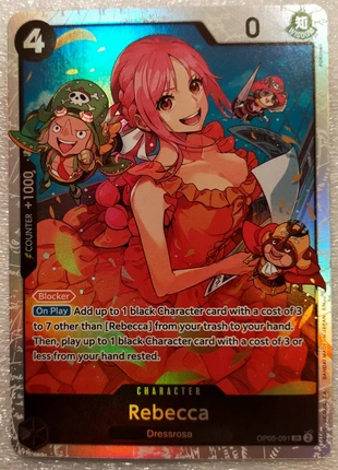 Rebecca op05 091 SR ENG, marke: OnePiece, zustand: Neu, 1,00 €, 1,75 € inklusive Vinted-Käuferschutz