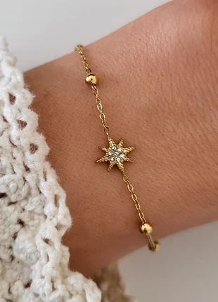 Bracelet acier inoxydable doré ajustable, marke: Boutique Parisienne, zustand: Sehr gut, 9,90 €, 11,10 € beinhaltet Vinted-Käuferschutz Pro