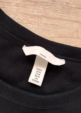T shirt mama noir, marque: H&M, état: Très bon état, taille: M / 38 / 10, 3,00 €, 3,85 € Protection acheteurs incluse
