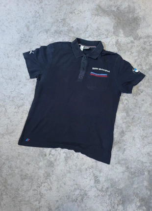 polo bmw puma bleu marine m, marca: Puma, estado: Bom, tamanho: M, €6.80, €7.84 inclui Proteção do Comprador Pro