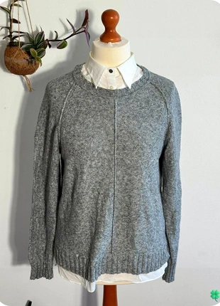 Pull Chemisier Lauren de Ralph Lauren gris 62% coton 38% acrylique Taille L, marca: Lauren Ralph Lauren, estado: Bueno, tamaño: L / 40 / 12, 24,90 €, 26,85 € Protección al comprador Pro incluida