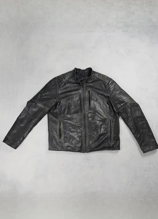 Veste en cuir vintage Timberland - Noir - XL, marque: Vintage Dressing, état: Bon état, taille: XL, 39,90 €, 42,60 € Protection acheteurs (Pro) incluse