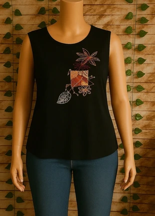 🌸Débardeur fluide noir Taille 38🌸, condizioni: Ottime, taglia: M / IT 42 / EU 38, €3.00, €3.85 include la Protezione acquisti Pro