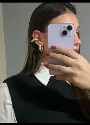 Orecchini set, brand: INOX, condizioni: Nuovo con cartellino, €1.00, €1.75 include la Protezione acquisti