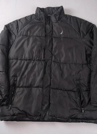 Nautica doudoune noire XXL col montant | Nautica puffer jacket black XXL stand collar, marque: Nautica, état: Bon état, taille: XXL, 35,00 €, 37,45 € Protection acheteurs incluse