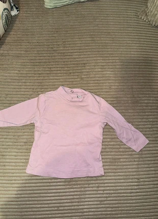 Sous-Pull / T-Shirt ML Rose Col Montant, marque: Coton, état: Très bon état, taille: 6-9 mois / 68 cm, 2,00 €, 2,80 € Protection acheteurs incluse