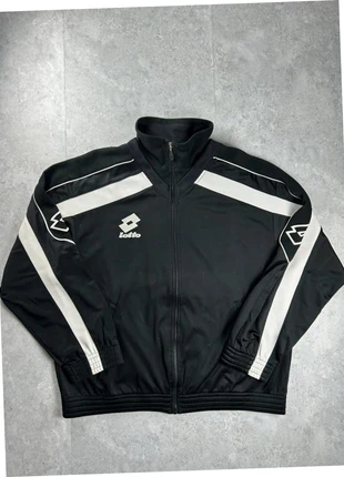 23. Sportwear jacket full zip loto Noir & logo brodé blanc | Taille XL, marca: Lotto, estado: Muy bueno, tamaño: XL, 14,90 €, 16,35 € Protección al comprador Pro incluida