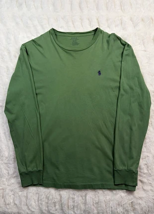 Polo Ralph Lauren T-Shirt Manches Longues Vert | Logo Brodé | Taille S, marque: Ralph Lauren, état: Très bon état, taille: S, 20,00 €, 21,70 € Protection acheteurs incluse