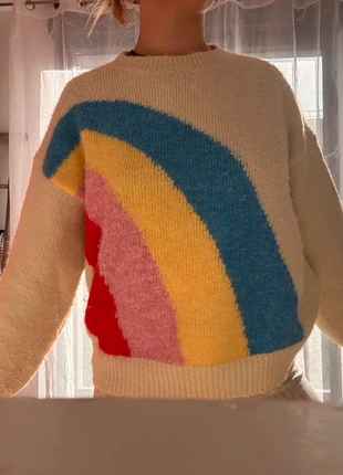 Pull mixte arc en ciel, brand: KY creation, condizioni: Ottime, taglia: Taglia unica, €7.50, €8.58 include la Protezione acquisti