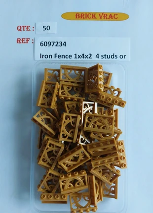 Lego vrac briques fence 1x4x2 or, brand: LEGO, condition: Very good, size: One size, €10.00, €11.20 includes Buyer Protection Pro