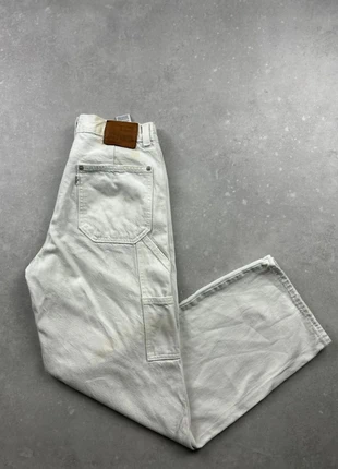 Jean Levi's premium Carpenter homme dad utility blanc 100% coton W27 L30 | FR36 | JLF35, marke: Levi's, zustand: Gut, größe: W27 | DE 42, 9,90 €, 11,10 € inklusive Vinted-Käuferschutz