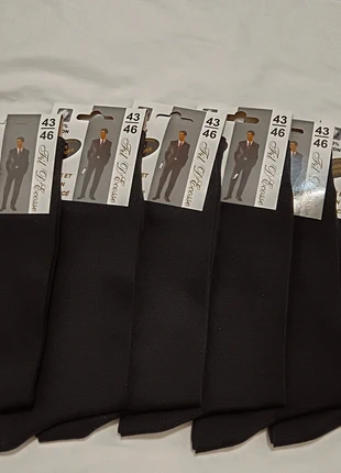 6 Paires Fil D'ecosse Noires (43-46), brand: fil d'ecosse, condition: New with tags, size: M | 43–46, €9.90, €11.10 includes Buyer Protection Pro