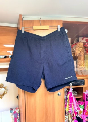 Short Noir En Gaze De Coton Zara, marke: Zara Man, zustand: Neu, größe: XL, 18,00 €, 19,60 € inklusive Vinted-Käuferschutz