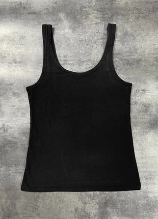 Black Cotton Tank Top – MANGO | Minimal Chic | Elegant Basic, marque: Mango, état: Très bon état, taille: XS / 34 / 6, 4,99 €, 5,94 € Protection acheteurs incluse