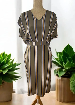 Robe midi rayée ICHI – taille S, merk: ICHI, staat: Heel goed, maat: S / 36 / 8, € 12,00, € 13,30 inclusief Kopersbescherming