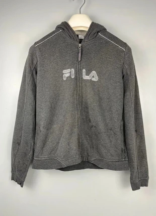 Veste zippée FILA à capuche / Pull zip manches longues | Gris | Taille L | Homme, marque: FILA, état: Très bon état, taille: L, 18,00 €, 19,60 € Protection acheteurs incluse