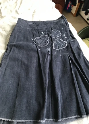 Corduroy rokje, marque: Spirituel, état: Très bon état, taille: S / 36 / 8, 7,00 €, 8,05 € Protection acheteurs incluse