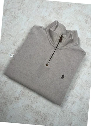 Pull quart zip / Quarter Zip / Ralph Lauren Beige XL - Logo Marron Brodé - 100% coton, brand: Ralph Lauren, condition: Very good, size: XL, €50.00, €53.20 includes Buyer Protection Pro
