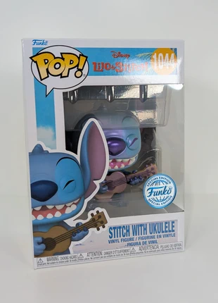 Funko Pop! Disney Lilo & Stitch #1044 Stitch with Ukulele Special Edition NEW, marca: Funko Pop, estado: Novo com etiquetas, tamanho: Tamanho único, €10.00, €11.20 inclui Proteção do Comprador