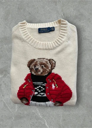 Pull col rond Ralph Lauren polo bear style old money, marque: Ralph Lauren, état: Très bon état, taille: M, 224,00 €, 235,90 € Protection acheteurs incluse