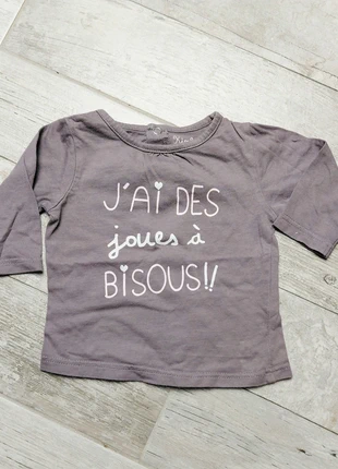 T-shirt à manches longues kimballoo bébé fille 3 mois, brand: Kimbaloo, condition: Very good, size: 3-6 months / 62 cm, €1.50, €2.28 includes Buyer Protection