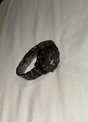 Geneva black and rose gold steel watch, brand: Geneva, condition: New without tags, size: One size, £12.99, £14.34 includes Buyer Protection Pro