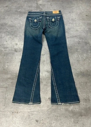 Vintage Y2K True Religion Jeans - Miss Me / True Religion / Rock Revival / Dolce & Gabbana Style, merk: True Religion, staat: Heel goed, maat: S / 36 / 8, € 79,99, € 84,69 inclusief Kopersbescherming