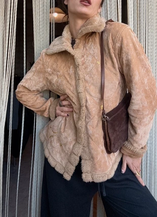 Giubbotto in pelliccia e pile vintage 80s Made in Italy, marca: Vintage Dressing, estado: Muito bom, tamanho: M / 38 / 10, €23.00, €24.85 inclui Proteção do Comprador