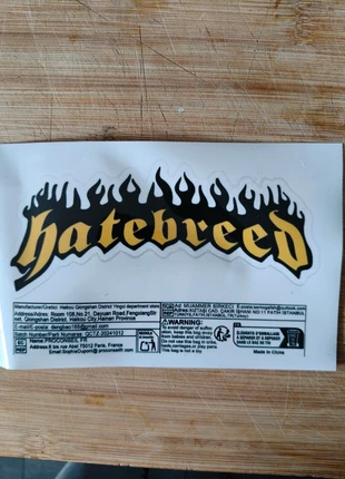 Hatebreed. Car sticker, marque: Hardcore, état: Neuf sans étiquette, 5,00 €, 5,95 € Protection acheteurs incluse