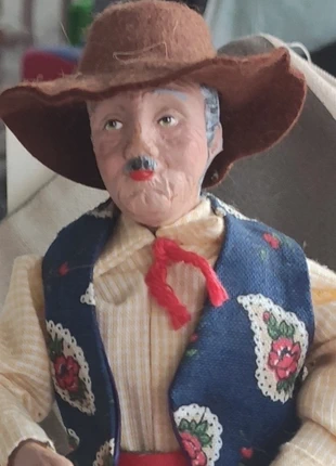 Poupée en argile santon de Provence, marque: Vintage, état: Très bon état, 12,00 €, 13,30 € Protection acheteurs incluse