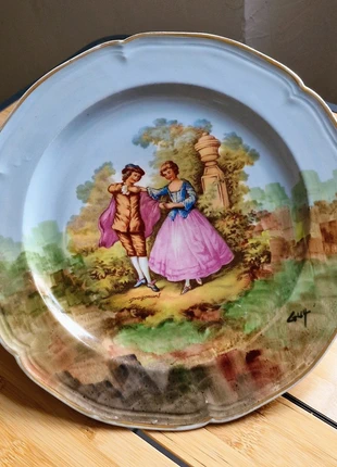Assiette décorative Fragonard en porcelaine de Limoges, marque: Fragonard, état: Très bon état, 45,00 €, 47,95 € Protection acheteurs incluse