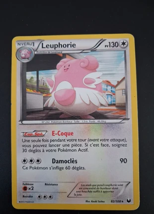 Leuphorie 82/108 explorateurs obscurs, marke: Pokémon, zustand: Gut, 3,00 €, 3,85 € inklusive Vinted-Käuferschutz