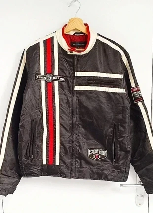 Veste en nylon legende label, cafe racer, raving, chevignon vintage 80's 90's, L, cropped, boxy fit, marque: Chevignon, état: Très bon état, taille: L, 40,00 €, 42,70 € Protection acheteurs incluse