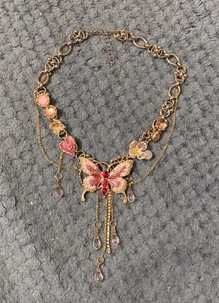 Collier papillon stylé y2k, marca: COQUETTE, estado: Muy bueno, 8,00 €, 9,10 € Protección al comprador incluida