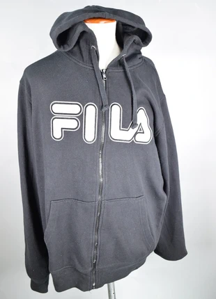 Veste sweat à capuche zippé Fila logo M, marca: FILA, estado: Muy bueno, tamaño: M, 16,00 €, 16,80 € Protección al comprador incluida